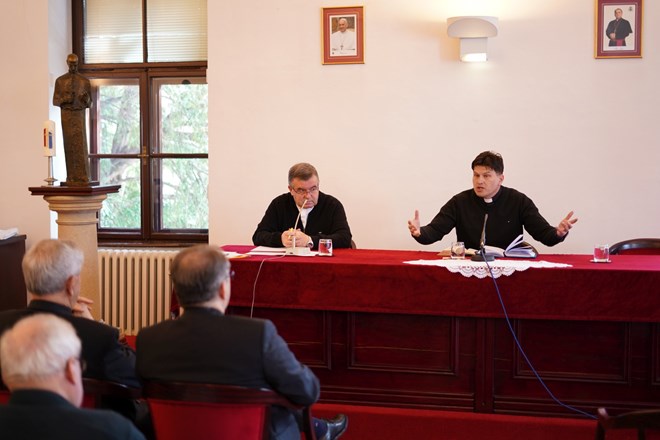 Preč. Domagoj Matošević predvodio korizmenu duhovnu obnovu svećenika Varaždinske biskupije